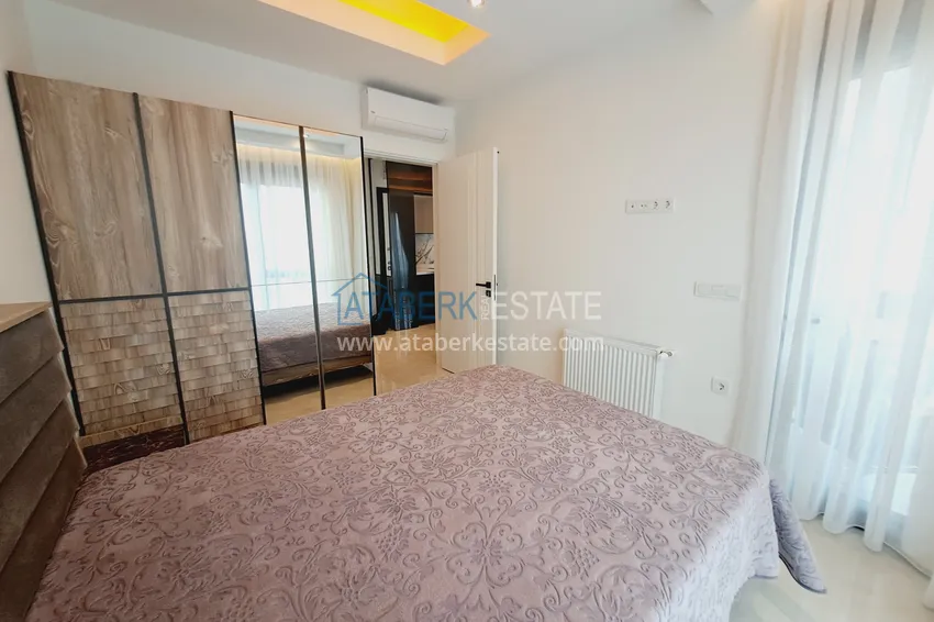 Purchase Furnished apartment with radiator heating system in the center of Alanya 8 