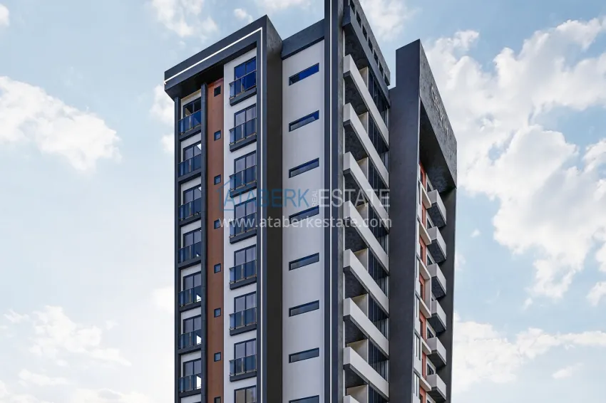 Investment property under construction in Mersin, Mezitli district 8 