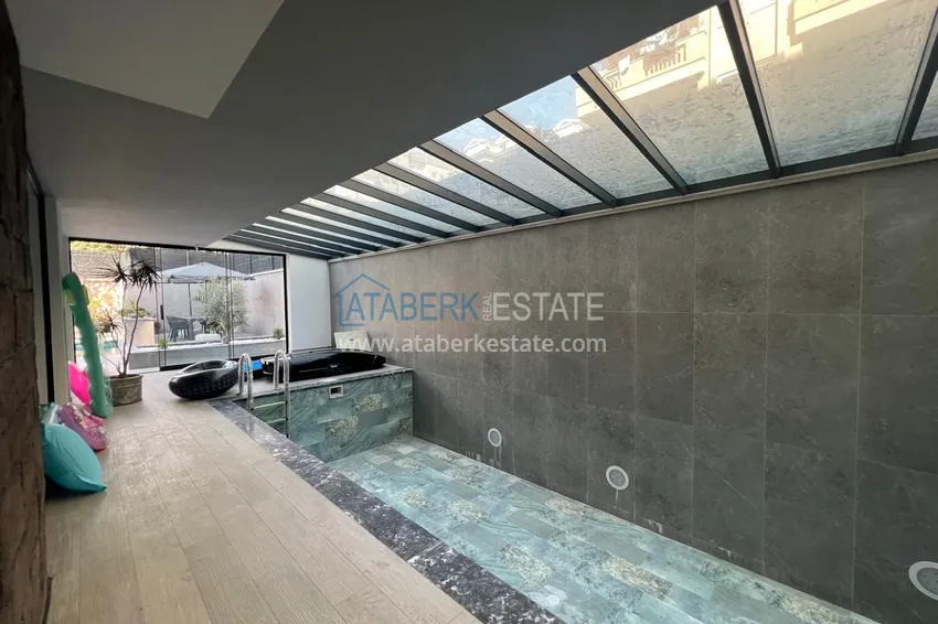 Furnished one-bedroom apartment for rent in the center of Alanya — near Cleopatra Beach No. 12 9 