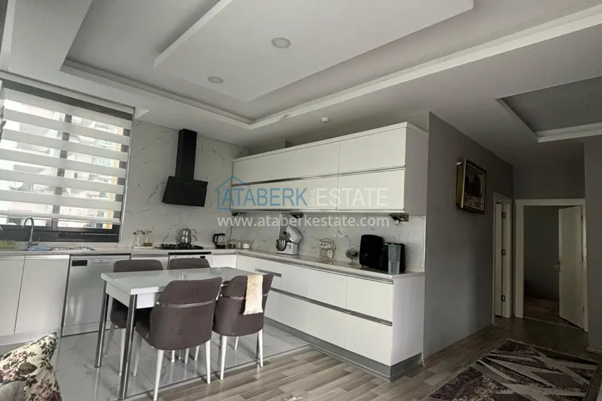Purchase Two-bedroom apartment with a glazed balcony in Mersin, Tomyuk district 3 