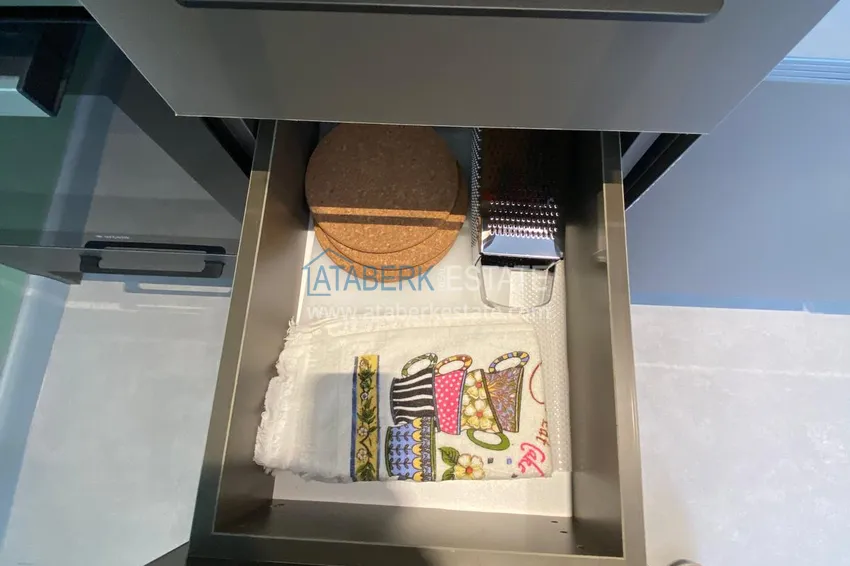 Purchase  One bedroom apartment with furniture for long-term rent in the center of Alanya No. 28 8 