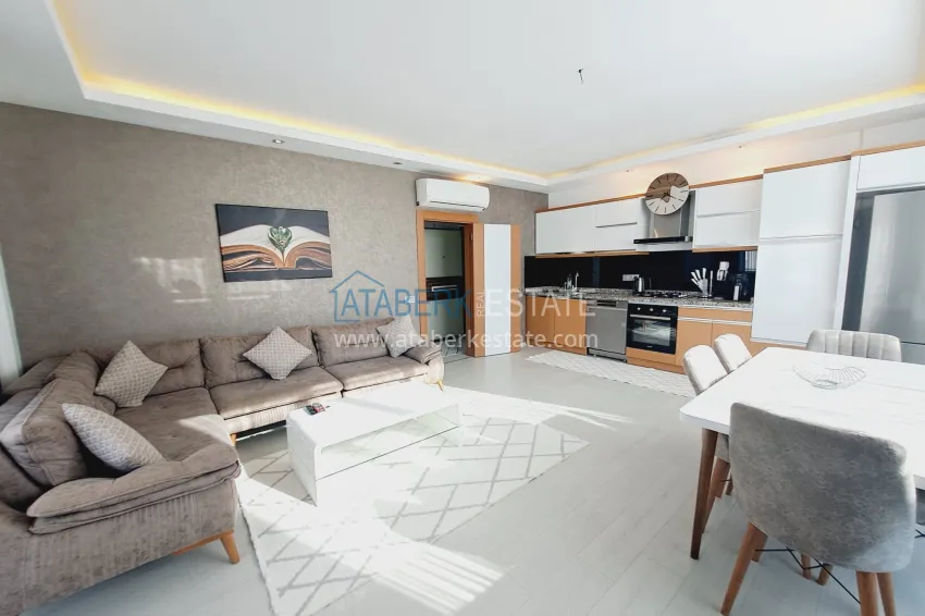 Purchase Furnished 2+1 apartment in a modern complex, Kestel district — Alanya 8