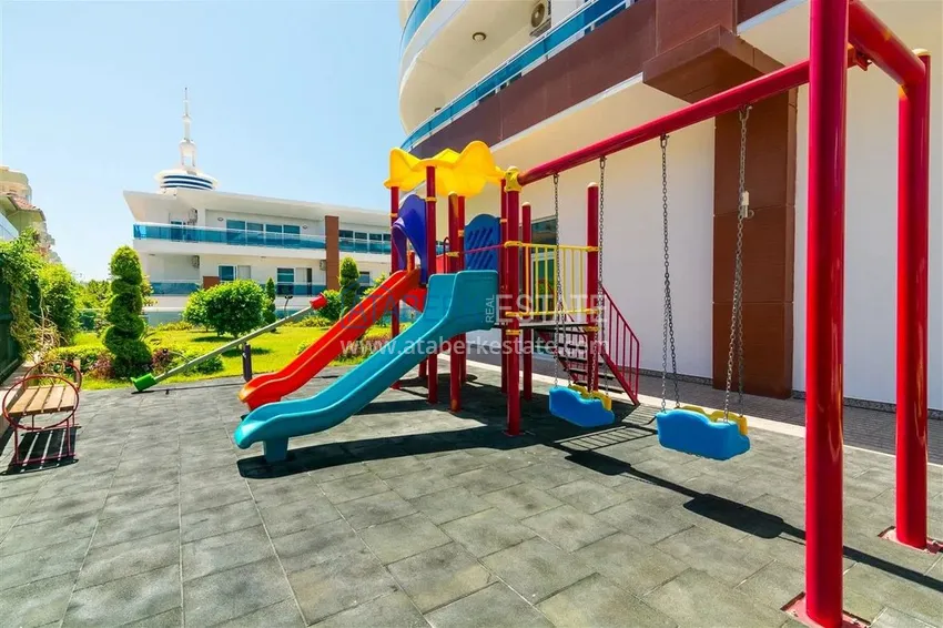 Furnished duplex apartment in Alanya, Mahmutlar in a luxury complex 8 