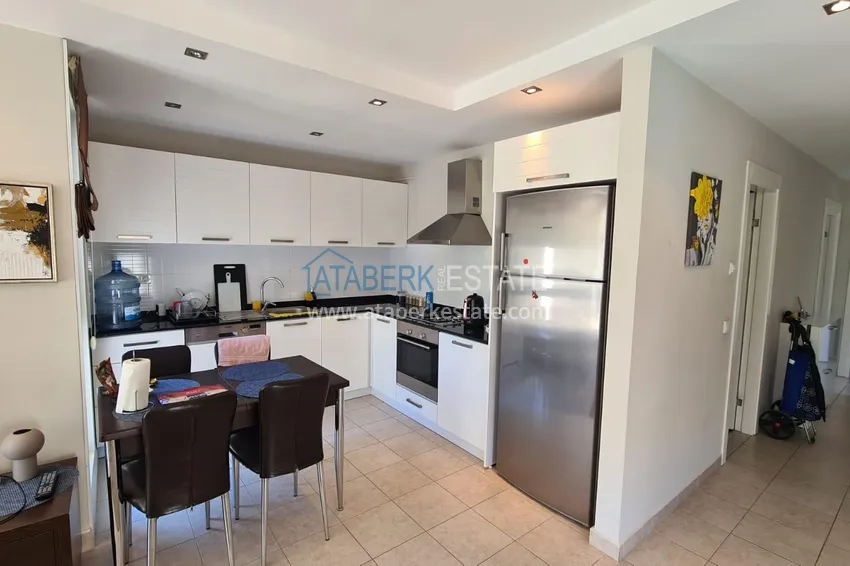 Purchase  Furnished three-room apartment in Oba, Alanya 9 