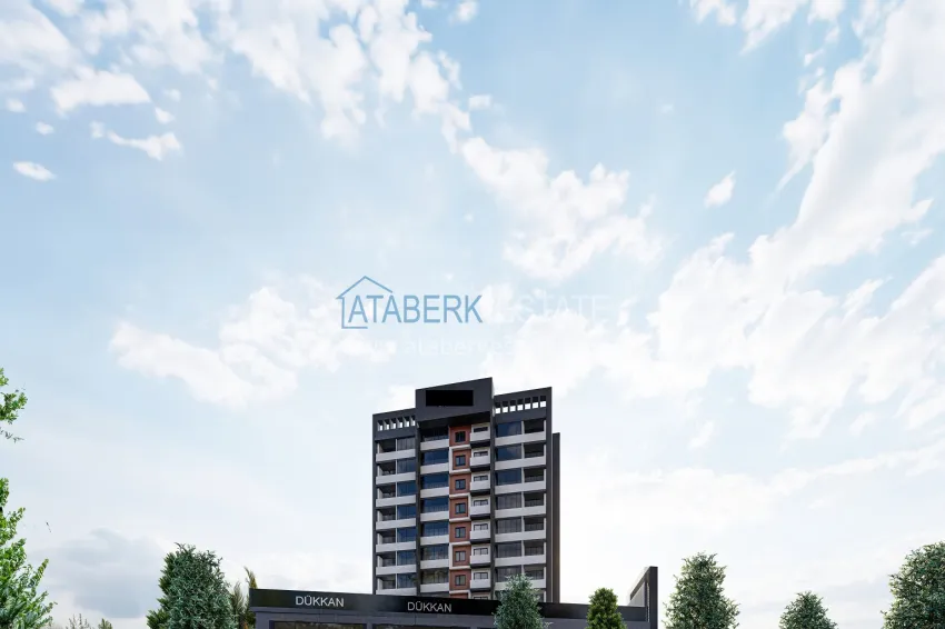 Investment property under construction in Mersin, Mezitli district 9 