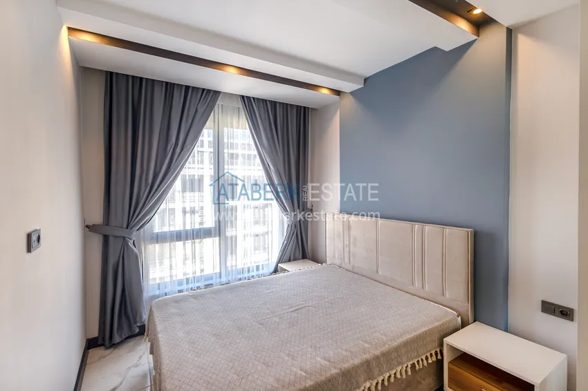 Purchase  Furnished two-bedroom apartment in the center of Mahmutlar, Saturday Market District 10 