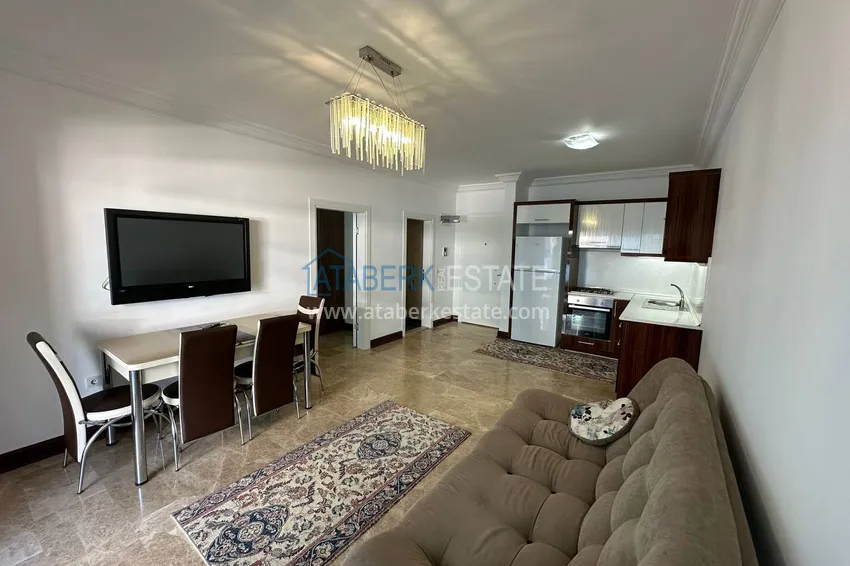 Purchase  Apartment in Kestel in a complex on the banks of a mountain river with furniture 2 