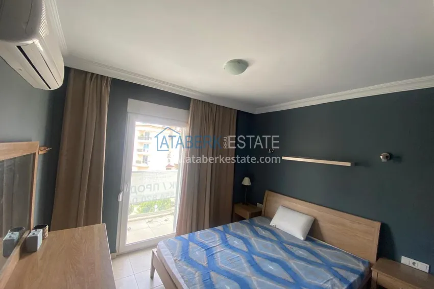 Purchase  Furnished three-room apartment in Oba, Alanya 10 