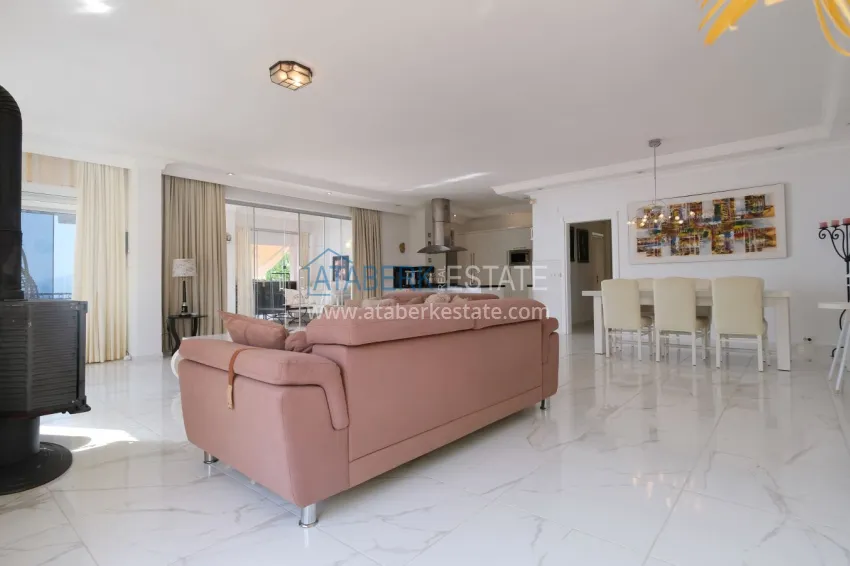 Purchase Gorgeous private villa with panoramic views and guest bungalow in Kestel, Alanya 9 