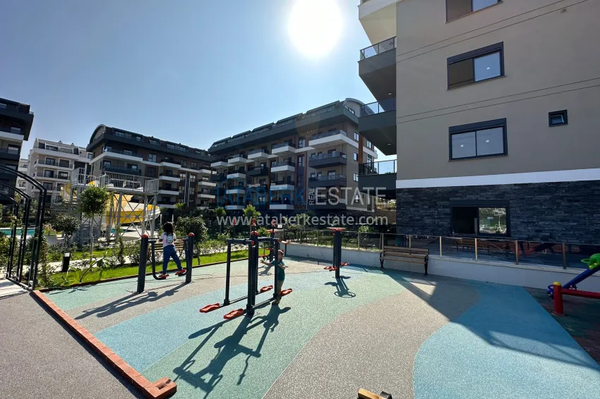 Fully furnished apartments with a convenient layout in Alanya — Oba district 9 