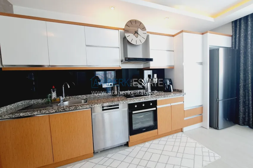 Purchase Furnished 2+1 apartment in a modern complex, Kestel district — Alanya 9