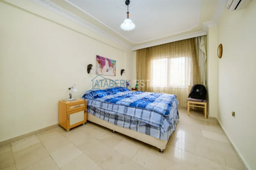 Purchase Property for a residence permit in the center of Alanya, Three-room apartment with furniture 9 