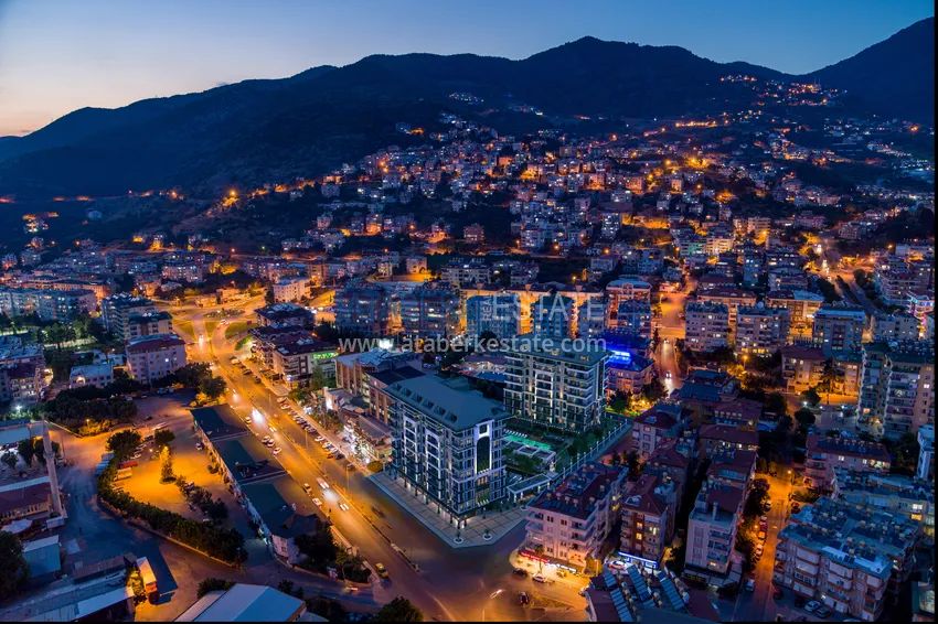 A new comfort-class residential complex in the center of Alanya. Primary property in Alanya 6 