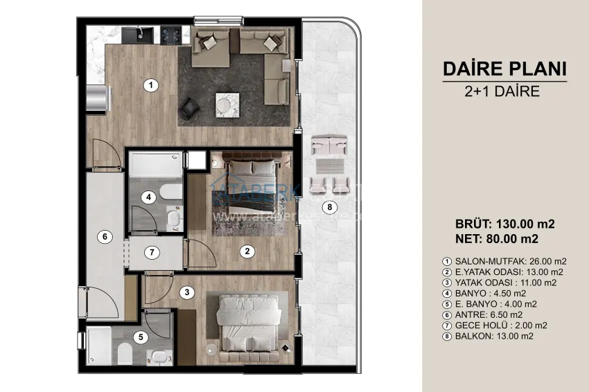 Buy cheap Investment property. New residential complex project in Mersin — Arpachbakhshish 2