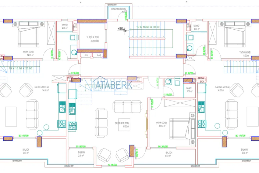 Buy cheap Apartments directly from the developer in a cozy residence - Kargicak, Alanya 3 