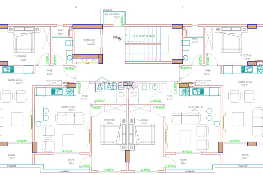 Buy cheap Apartments directly from the developer in a cozy residence - Kargicak, Alanya 1 