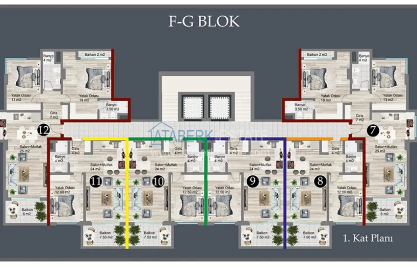 Buy cheap Spacious, finely finished apartment in a new residential complex — Oba district, Alanya 1 