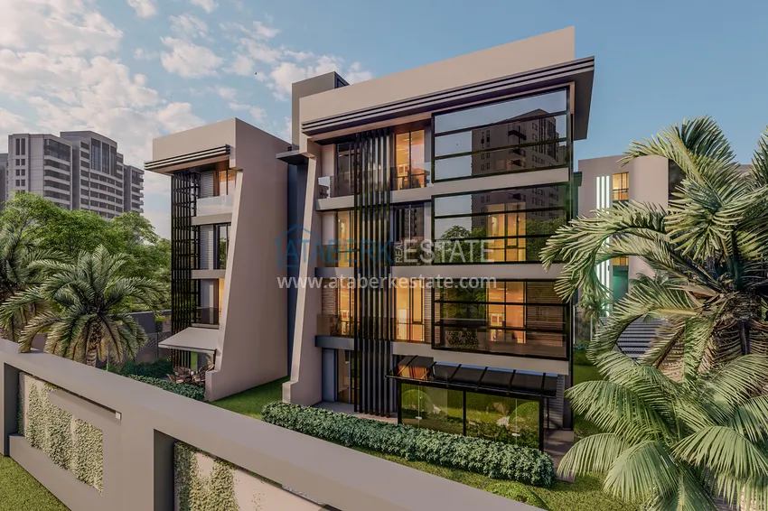 Modern apartments from a developer in Altintash, Antalya — a comfortable complex under construction 1 