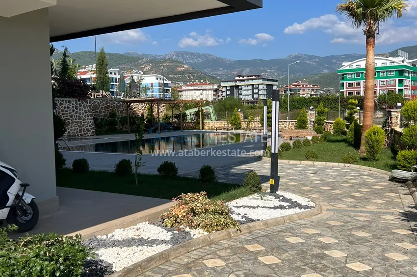 Modern turnkey one-bedroom apartment in a new complex — Alanya, Oba district  10 