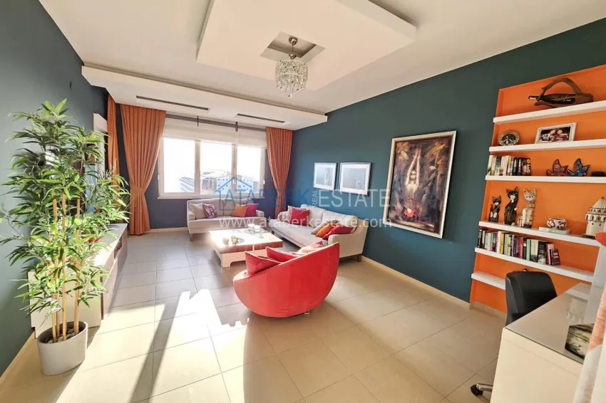 Purchase Duplex penthouse with original interior design and sea view — Mahmutlar district, Alanya 10 