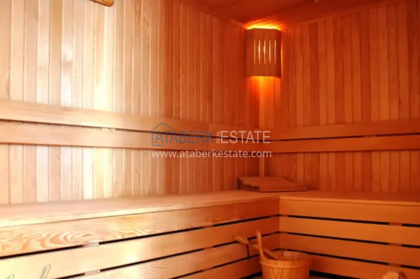 Duplex penthouse in Kestel area, furnished — first coastline  10 