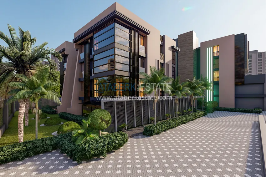 Modern apartments from a developer in Altintash, Antalya — a comfortable complex under construction 9 