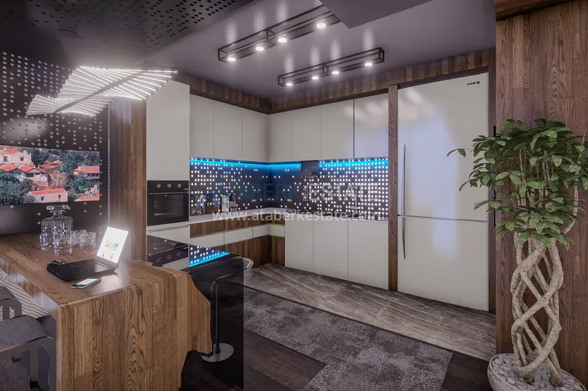 Purchase  Modern apartments from a developer in Altintash, Antalya — a comfortable complex under construction 10 