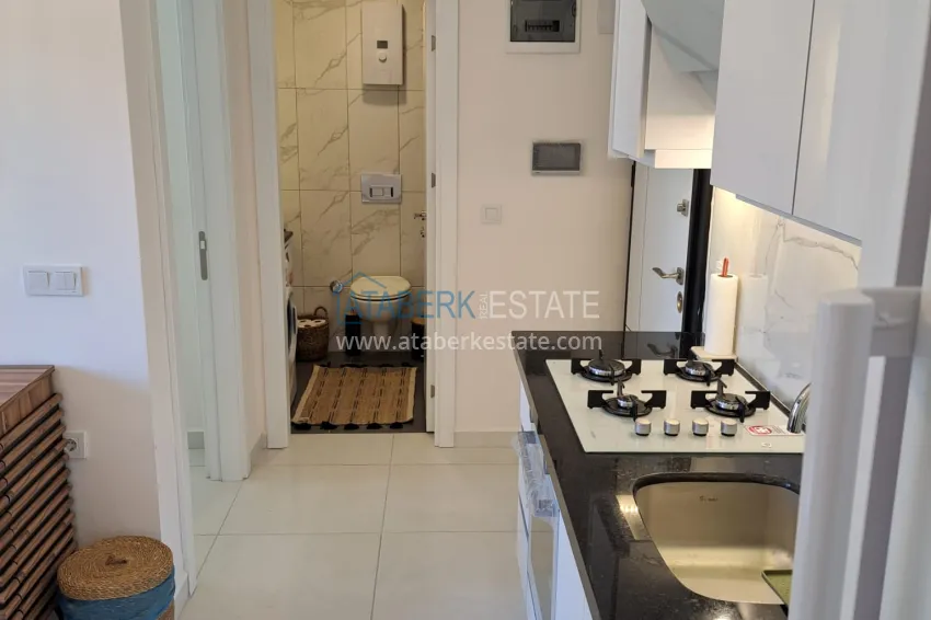 Purchase Turnkey one-bedroom apartment in Alanya, Mahmutlar district 10 