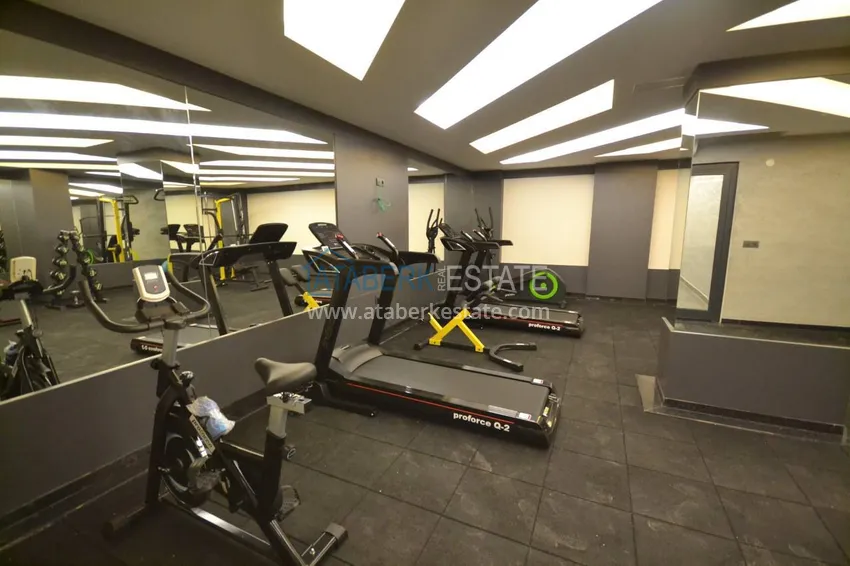 Apartment 1+1 with furniture and sea view, Mahmutlar district — Alanya 10 