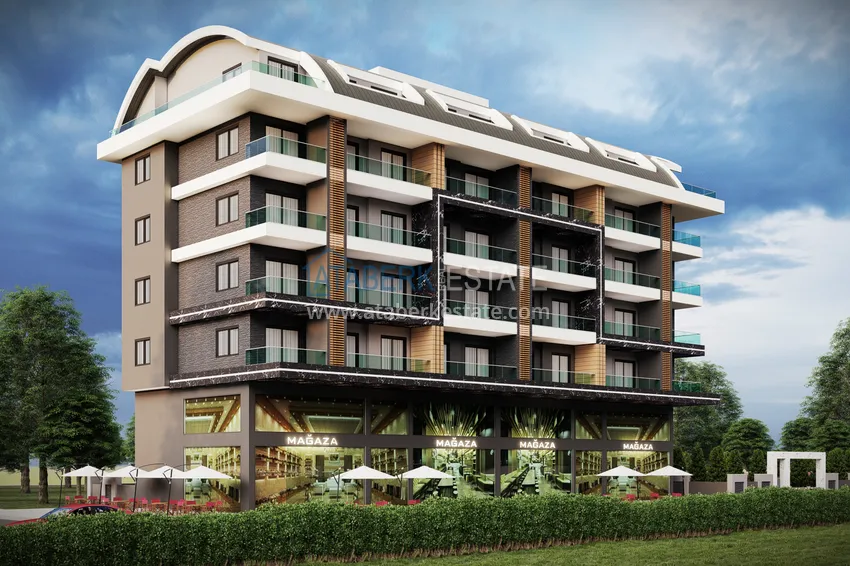 Complex under construction in Kargicak district, Alanya — investment property directly from the developer 14