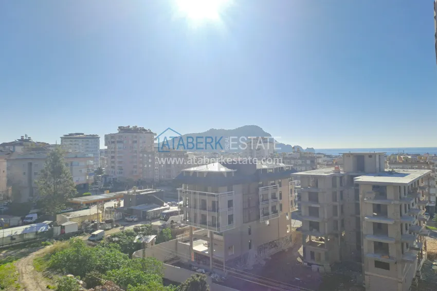 Purchase  One bedroom apartment overlooking the sea and the fortress — Alanya city center 10 