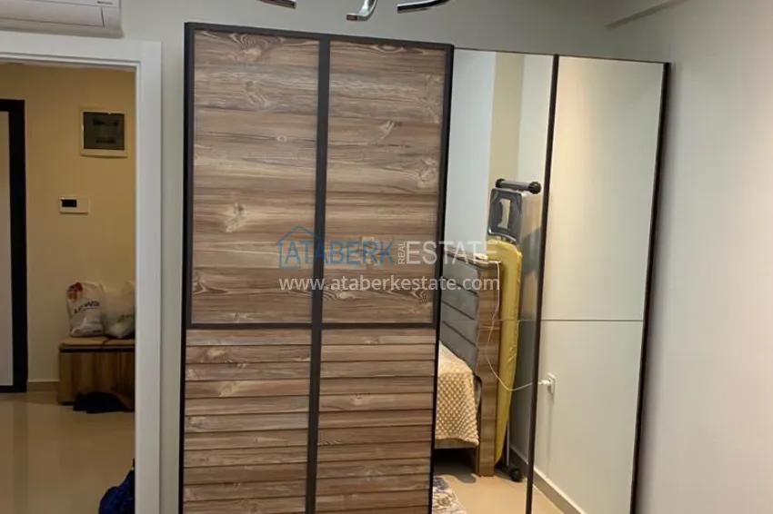 Purchase Furnished one-bedroom apartment in a residence with hotel infrastructure — Alanya, Avsallar district 11 