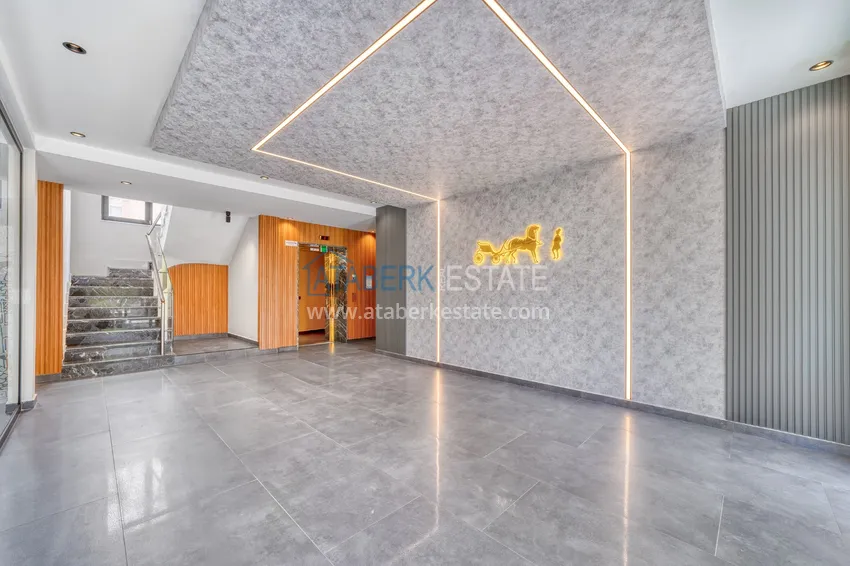 2+1 apartment in Alanya, Oba district in a new residential complex  12 