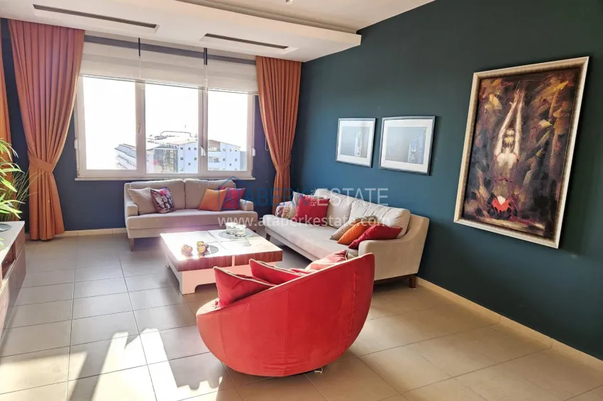 Purchase Duplex penthouse with original interior design and sea view — Mahmutlar district, Alanya 11 