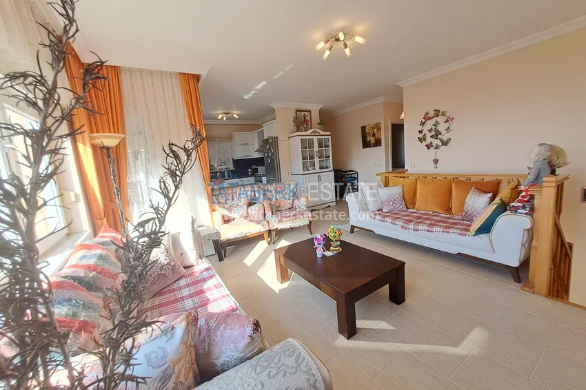 Purchase Furnished townhouse with panoramic views in Alanya, Kargicak district 13 