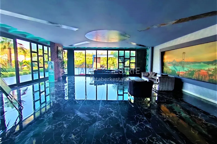 Apartment in Alanya, Tosmur district - modern interior, view of the sea and the Dim River 11