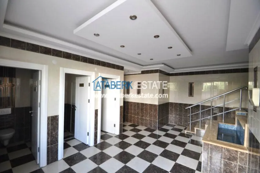 Cozy one-bedroom apartment on the very coast of the Mediterranean Sea, only 100 meters — Kestel district, Alanya 11 