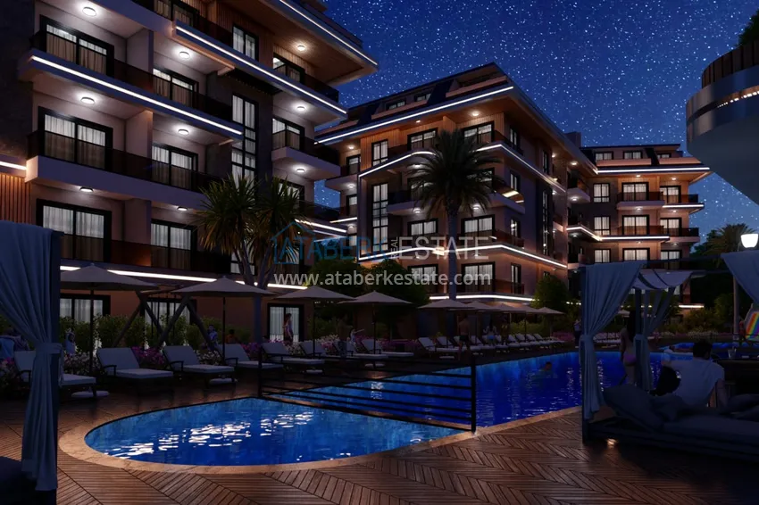 One bedroom apartment from an investor in Oba, Alanya  11 