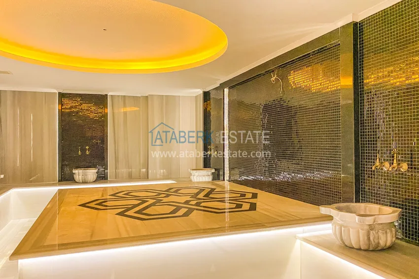 Apartment 1+1 with furniture and sea view, Mahmutlar district — Alanya 11 