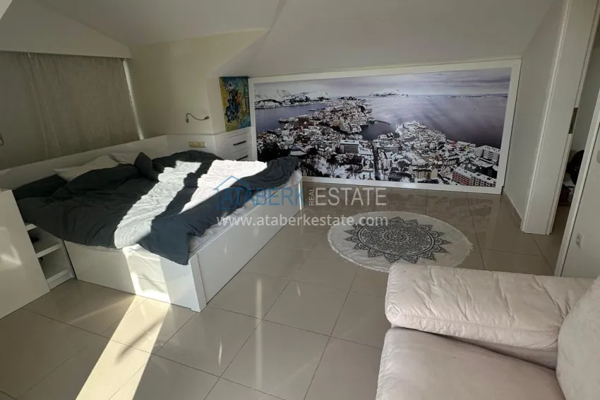 Purchase Real estate for a residence permit. Furnished duplex penthouse in Alanya, Cikcilli district 11 