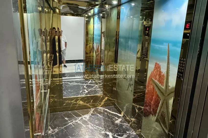 One bedroom apartment with furniture in a well-maintained complex — Mersin, Tomyuk district 10 