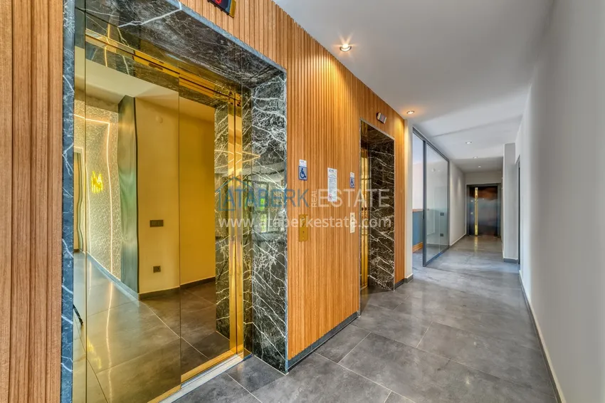 2+1 apartment in Alanya, Oba district in a new residential complex  13 