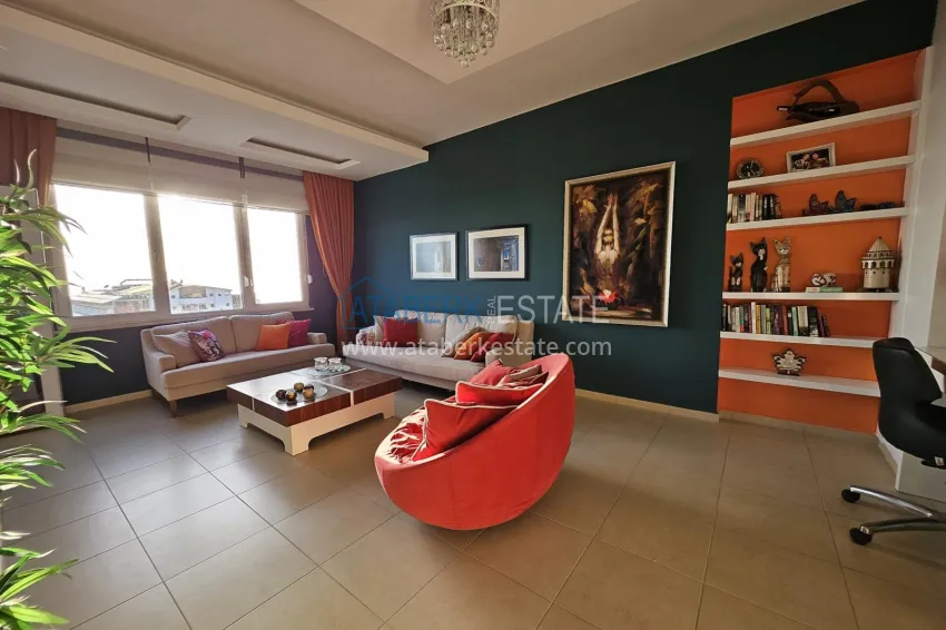 Purchase Duplex penthouse with original interior design and sea view — Mahmutlar district, Alanya 12 