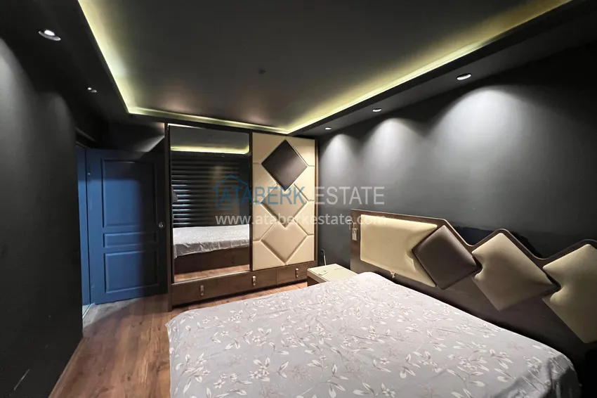 Purchase  Real estate for citizenship and residence permits. 2+1 apartment with sea and mountain views, Tosmur district — Alanya  15 