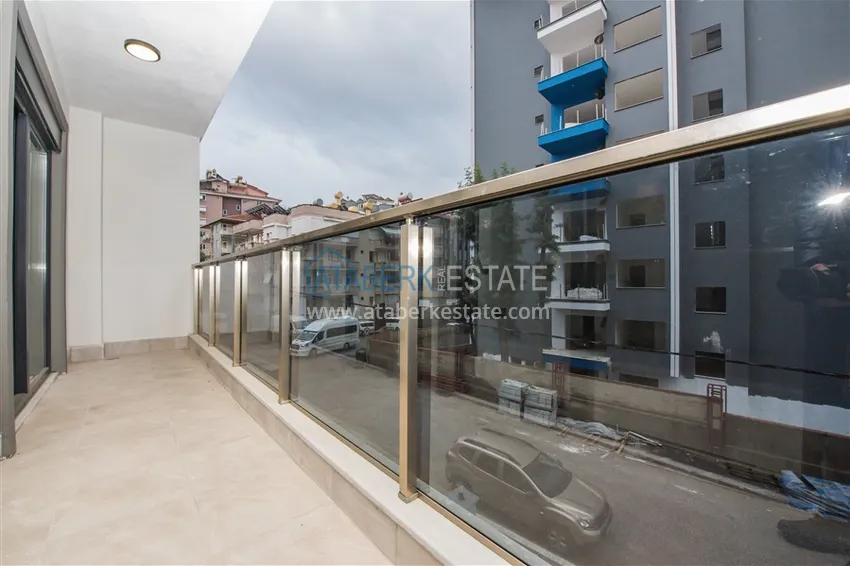 Purchase 1+1 furnished apartment in the center of Alanya, near Cleopatra Beach 12