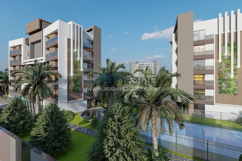 Modern residential complex in Antalya — comfort class, construction phase, Altintash district 12 