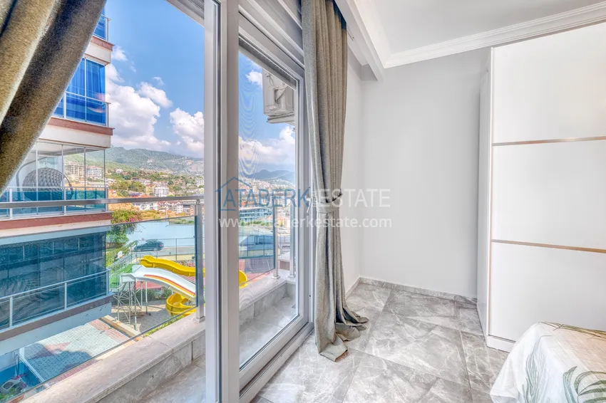 Purchase  Turnkey three-room apartment in Alanya, Oba district in a premium residence 12 