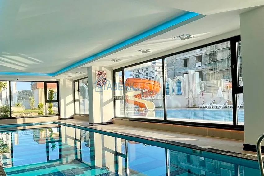 1+1 apartment in a young complex, Mahmutlar — Saturday Market District 13 