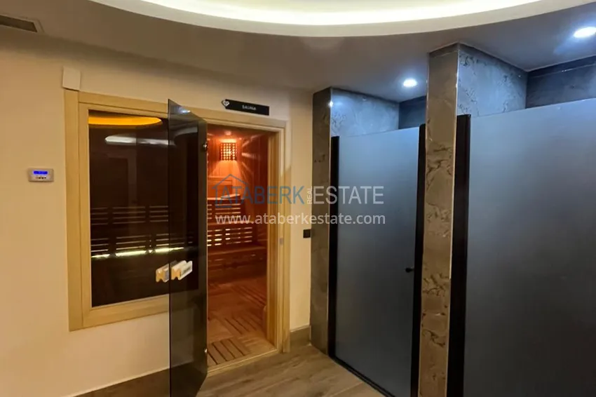 Apartment 1+1 with furniture and sea view, Mahmutlar district — Alanya 12 