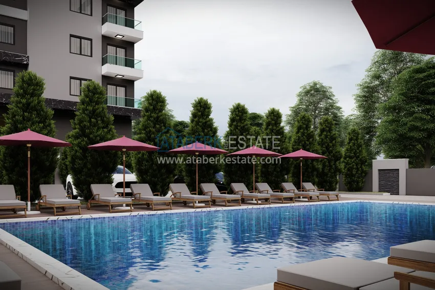 Complex under construction in Kargicak district, Alanya — investment property directly from the developer 16